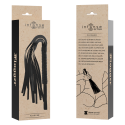 Intense - Fetish Flogger En Cuir Végétalien